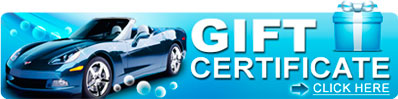 Mobile Car Detailing Gift Certificate Oklahoma City